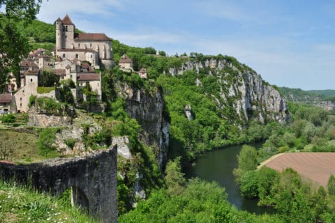 Saint-Cirq Lapopie, the Lot and Célé valleys